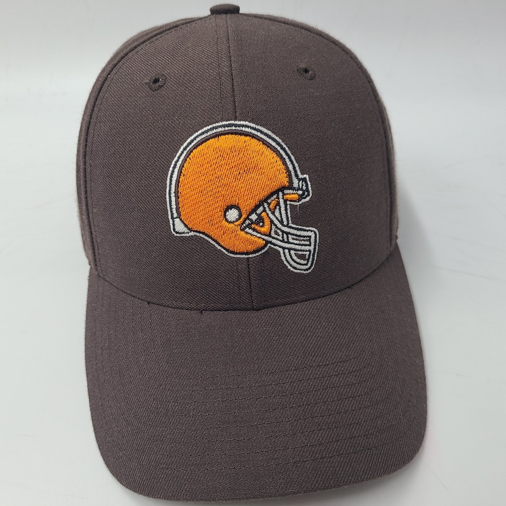 Vintage Cleveland Browns Hat Snapback Twins Enterprise Brown NFL Wool Blend Men